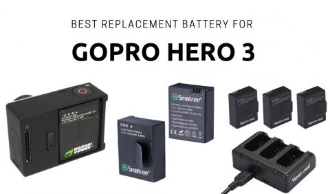 Best Replacement Battery for Gopro Hero 3