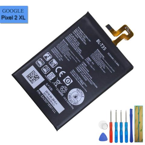 E-YIIVIIL Replacement Battery G011B BL-T35 for Google Pixel 2 XL 6.0 3800mah 3.85v