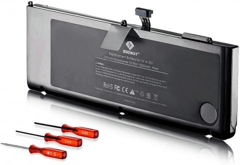 E EGOWAY Replacement Battery for MacBook Pro 15 inch Mid 2009 and 2010