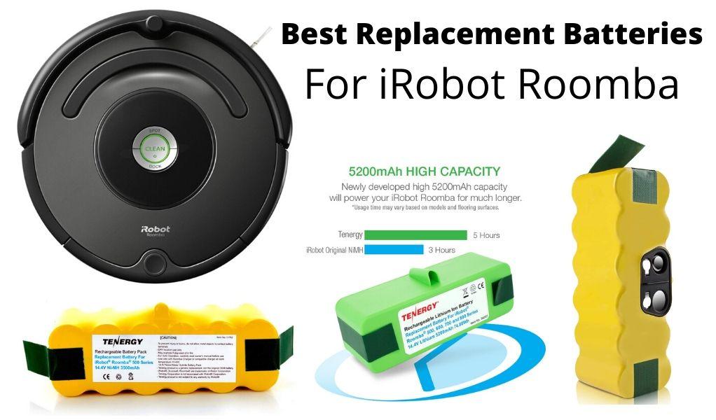 Best Replacement Battery For iRobot Roomba