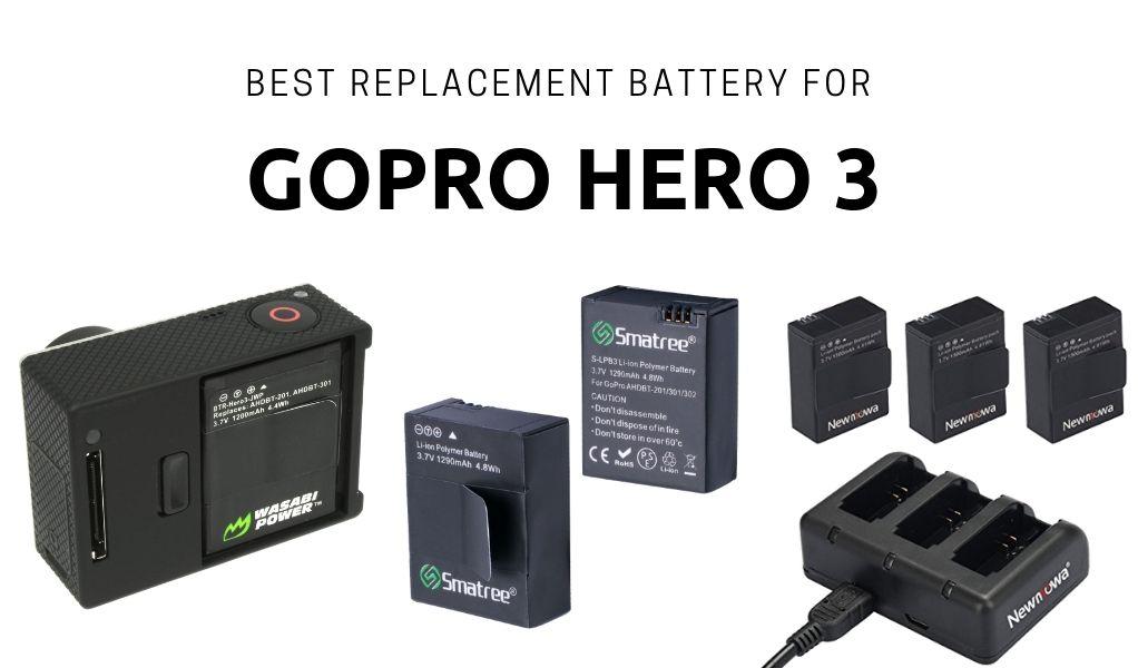 Best Replacement Battery for Gopro Hero 3 Best Replacement Battery for Gopro Hero 3