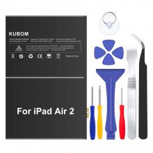 KUBOM Replacement Battery for iPad Air 2 or iPad 6, Full 7340mAh 0 Cycle Battery