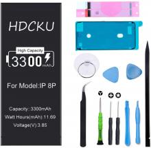 HDCKU Battery Replacement Kit for iPhone 8 Plus - 3300mAh